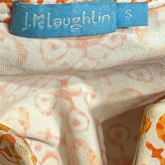 J.Mclaughlin Ellison Shift Mini Dress Size Small Catalina Cloth Stretch Casual - Picture 5 of 7